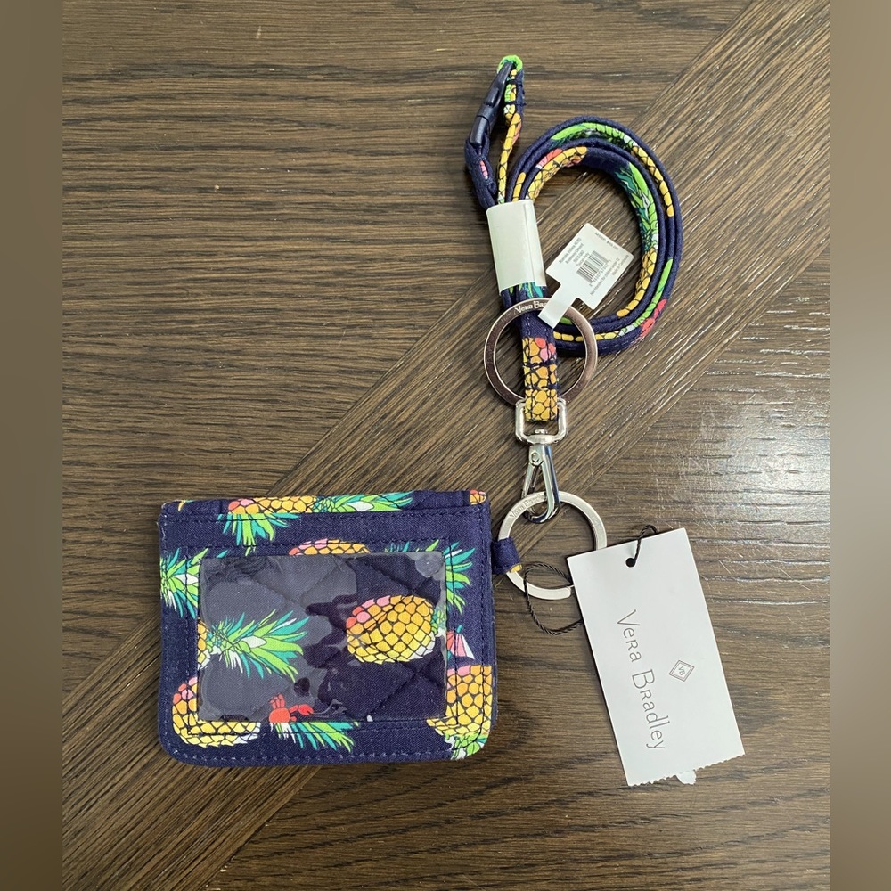 NWT Vera Bradley Toucan Party Double Campus ID
